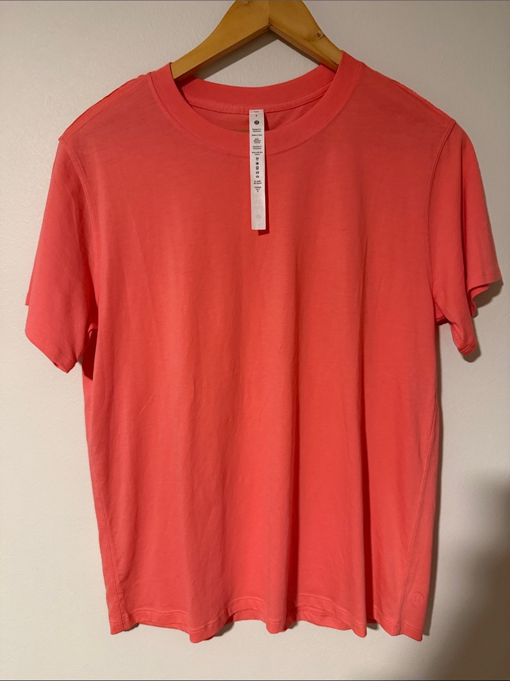 lululemon athletica Coral Crew Short-Sleeve Tee